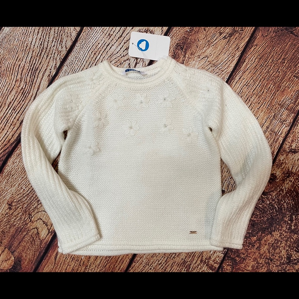 Mayoral winter white sweater